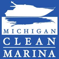michigan clean marina logo