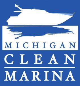 michigan clean marina logo michigan clean marina logo